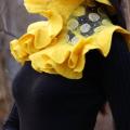 sunny :) - Scarves & shawls - felting