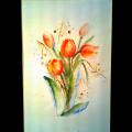 Tulips - Watercolor - drawing