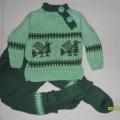 Baby suit - Children clothes - knitwork