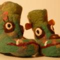 Little Dragons - Shoes & slippers - felting