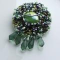 Longing for spring - Brooches - beadwork