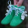 Boots herb - Shoes & slippers - felting