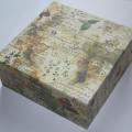Box " Nostalgic row " - Decoupage - making