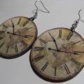 Decoupage earrings 246 - Decoupage - making