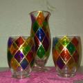 Decorated dishes - Glassware - making
