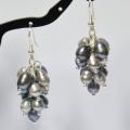 River pearls earrings - Earrings - beadwork