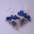 Teapot - Earrings - beadwork