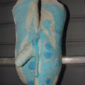 Winter forest - Gloves & mittens - felting