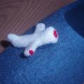 " It took berniukam " slipper (44dydzio - Shoes & slippers - felting