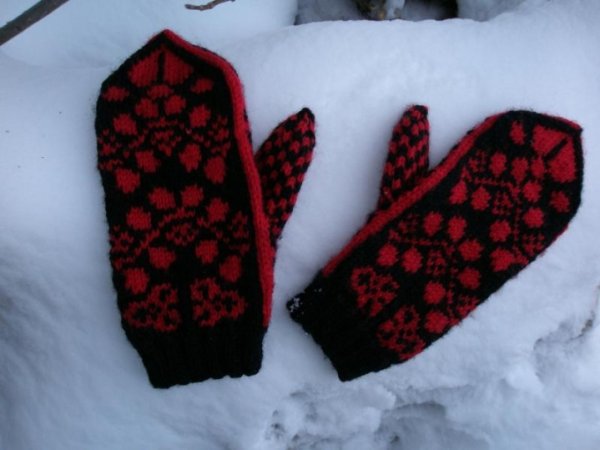 down kumštinukės - Gloves & mittens