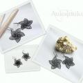 Zvaigzdes - Earrings - beadwork