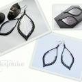 Wind round - Earrings - beadwork