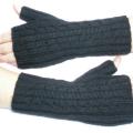 black mitts II - Gloves & mittens - knitwork