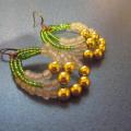 auskriukai - Earrings - beadwork