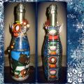 Champagne bottle " South Park & ​​quot; - Decorated bottles - making