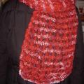 Scarf RED - Scarves & shawls - knitwork