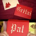 Carved festive cards, envelopes - Postcard - making