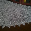 White Scarf - Wraps & cloaks - knitwork