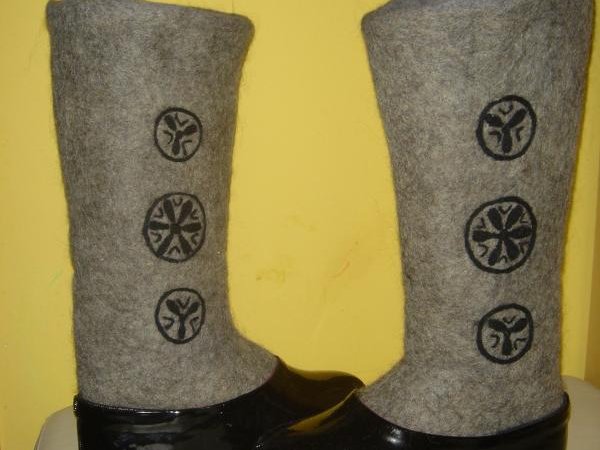 Lithuanian felted - Shoes & slippers