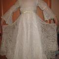 Dress the girl - Baptism clothes - knitwork