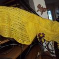 " Yellow Summer " - Wraps & cloaks - knitwork