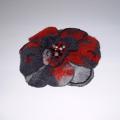 Tango rhythms - Flowers - felting