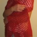 The red robe - Wraps & cloaks - knitwork