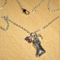 Christmas symbols - Neck pendants - beadwork