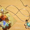 Swarovski snowflake - Neck pendants - beadwork