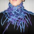" & quot cobweb; - Scarves & shawls - felting