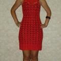 Crocheted dress - Dresses - needlework