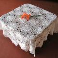 Crochet crocheted tablecloth - Tablecloths & napkins - needlework