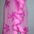 Country pink - Wraps & cloaks - felting