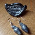 small leaves earrings + interesting :) - Kits - beadwork