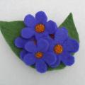 " smells of spring " - Brooches - felting