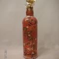 75metai - Decorated bottles - making