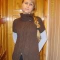 Brown tunic - Blouses & jackets - knitwork