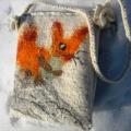 Hand girl " Squirrel " - Handbags & wallets - felting