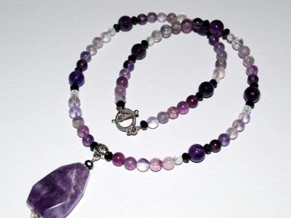 Beads of fluorite 2