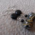 Patchwork - Earrings - beadwork