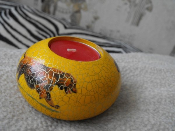 Candlestick - Decoupage