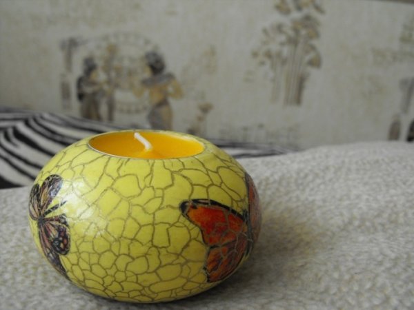 Candlestick 2 - Decoupage
