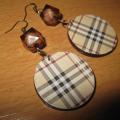 Burberry small - Earrings - beadwork