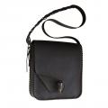 Black leather handbag - Leather articles - making