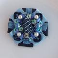 Blue - Black - Brooches - making