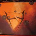 Dance SOLD - Acrylic painting - drawing