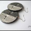 Earrings journalist - Earrings - beadwork
