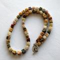Beads " squares " - Necklace - beadwork