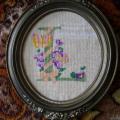 The letter " L " - Needlework - sewing