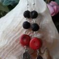 Koralinukai - Earrings - beadwork
